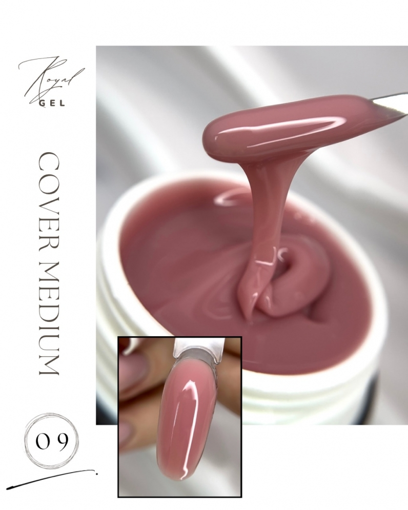 Камуфлирующий гель Royal Cover Medium №9 