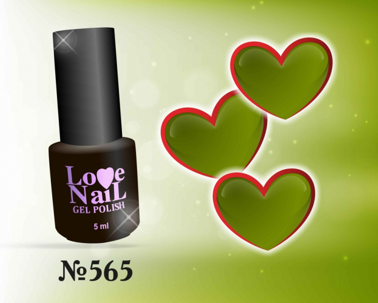 565 LOVE NAIL ГЕЛЬ ЛАК класса Premium         