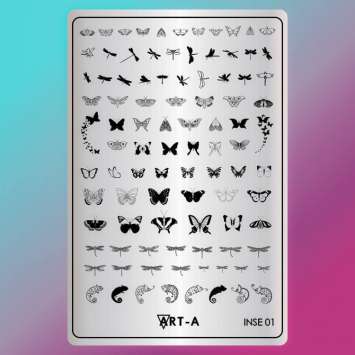 Пластина для стемпинга MAX Inse 01