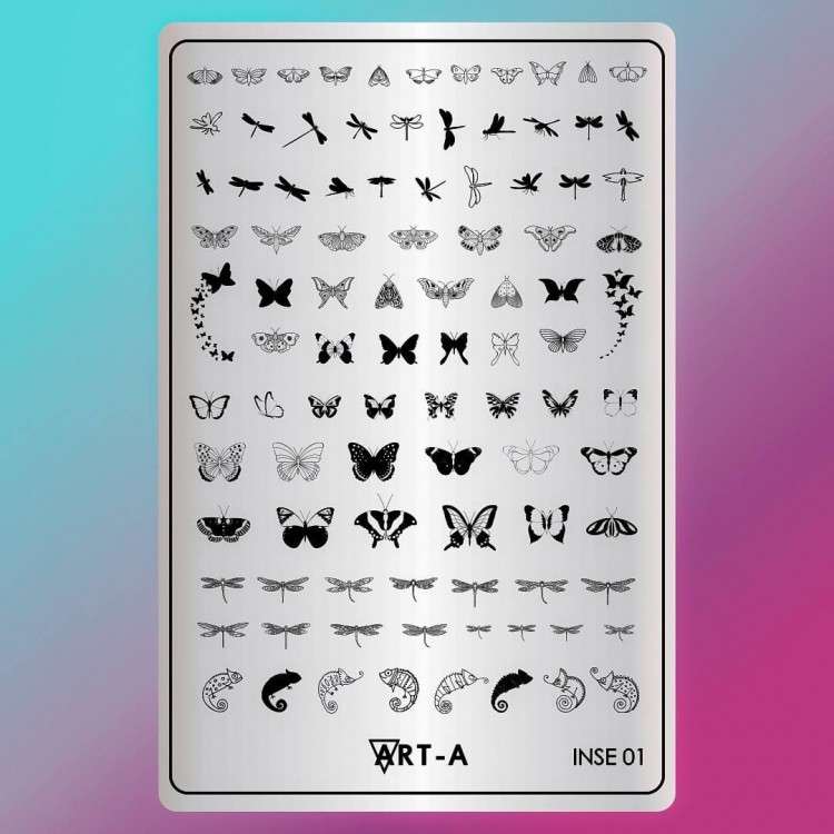 Пластина для стемпинга MAX Inse 01