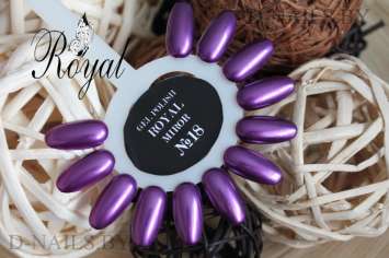 Гель лак ROYAL MIROR (хром) 9 ml №18