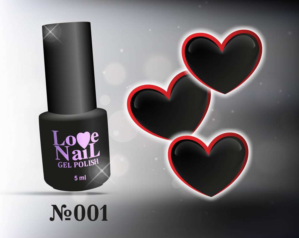 001 LOVE NAIL ГЕЛЬ ЛАК класса Premium  