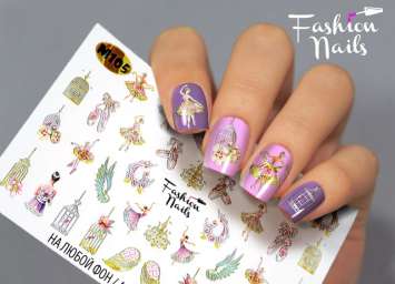 Fashion Nails Слайдер-дизайн METALLIC № 105