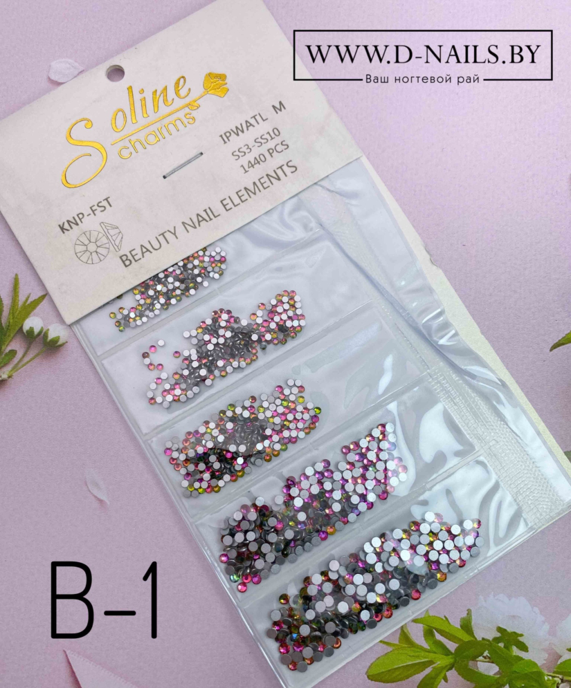 Стразы &quot;Soline Charms&quot; B-1 1440 шт