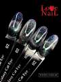 .Galaxy Cat Eye 02 LOVE NAIL ГЕЛЬ ЛАК класса Premium    