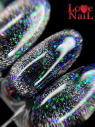 .Galaxy Cat Eye 02 LOVE NAIL ГЕЛЬ ЛАК класса Premium    