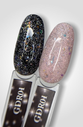 ROYAL гель лак "Галакси Даймонд" GDR01