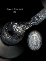 ROYAL гель лак "Галакси Даймонд" GDR01