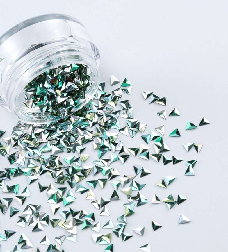 1267 Чешуя дракона 3D треугольники  