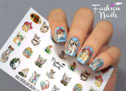 Fashion Nails Слайдер-дизайн METALLIC № 106