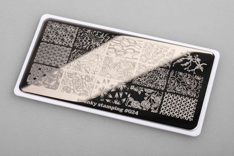 Пластина для стемпинга Swanky Stamping 24