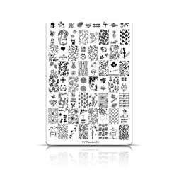 Большая пластина для стемпинга 14,5*21 см XY-L 10