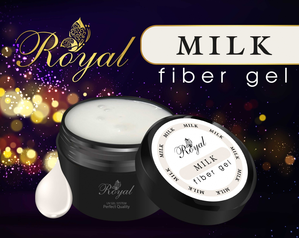 FIBER GEL MILK ROYAL 
