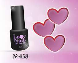 438 LOVE NAIL ГЕЛЬ ЛАК класса Premium                           