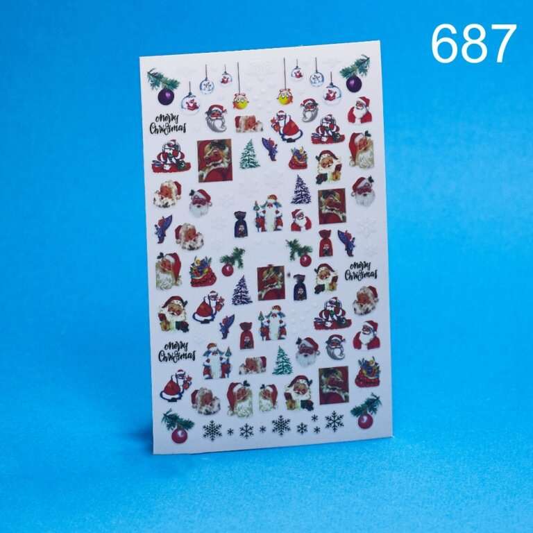 Наклейки 3D 687