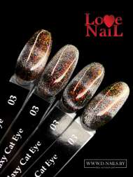 .Galaxy Cat Eye 03 LOVE NAIL ГЕЛЬ ЛАК класса Premium     
