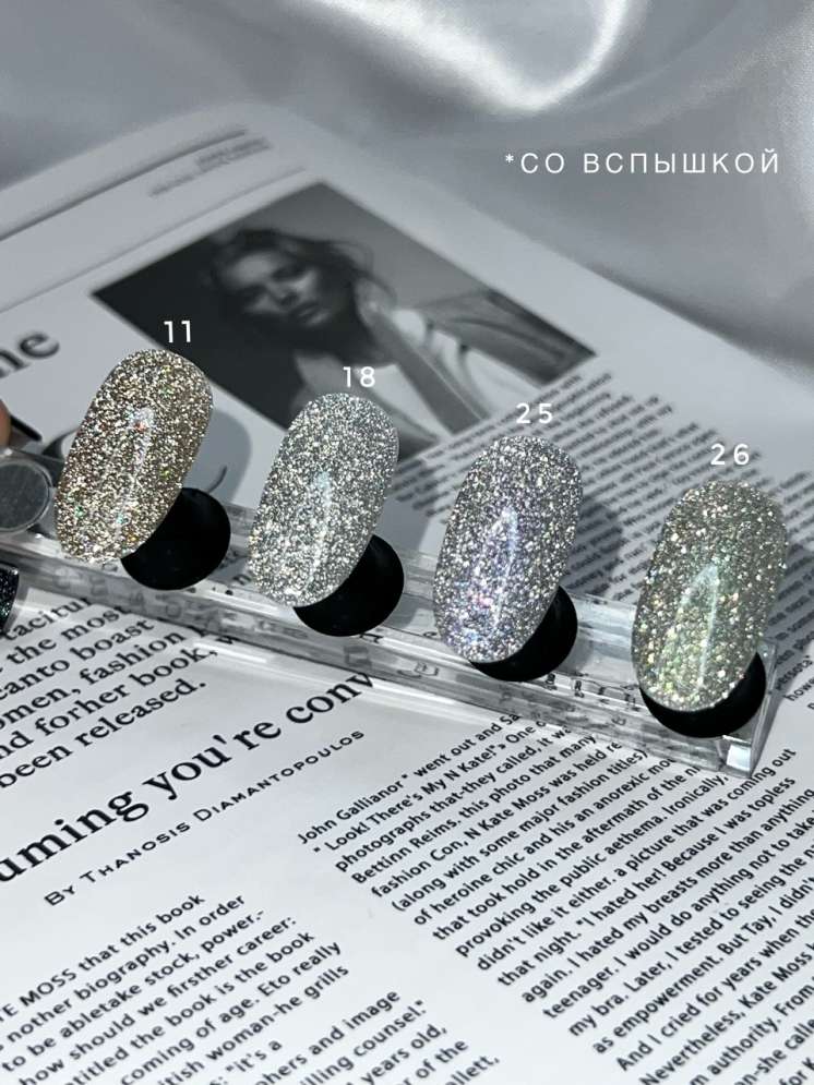 ROYAL Светоотражающий гель-лак "Ночной Бриллиант" NDG18