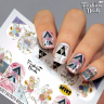 Fashion Nails Слайдер-дизайн METALLIC № 192