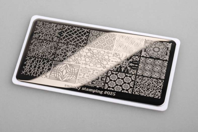 Пластина для стемпинга Swanky Stamping 25