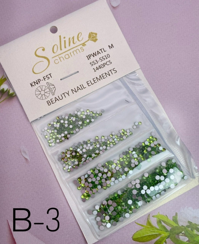 Стразы &quot;Soline Charms&quot; B-3 1440 шт