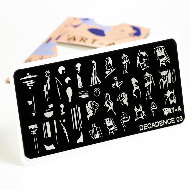 Пластина для стемпинга Decadence 03