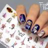 Fashion Nails Слайдер-дизайн METALLIC № 108