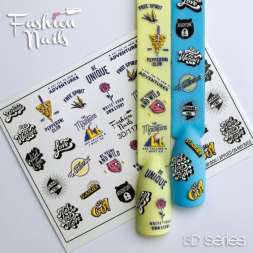 Fashion Nails Слайдер-дизайн 3D № 117