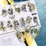 Fashion Nails Слайдер-дизайн WHITE № 134
