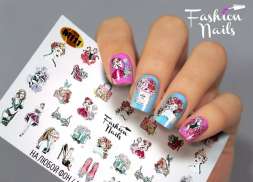 Fashion Nails Слайдер-дизайн METALLIC № 111