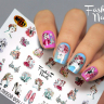 Fashion Nails Слайдер-дизайн METALLIC № 111