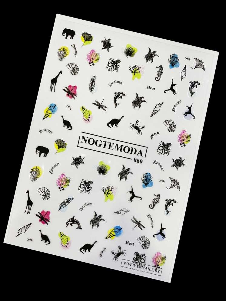 Наклейки Nogtemoda № 060