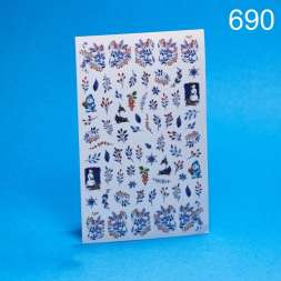 Наклейки 3D 690