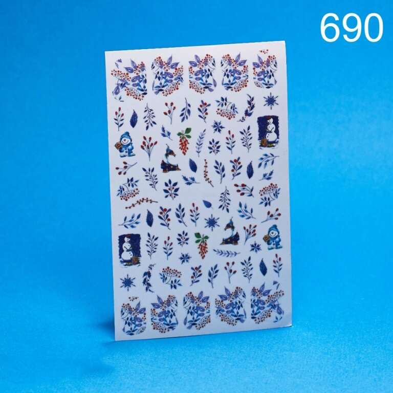 Наклейки 3D 690