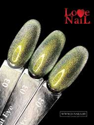 .Opal Cat Eye 03 LOVE NAIL ГЕЛЬ ЛАК класса Premium      