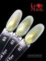 .Opal Cat Eye 03 LOVE NAIL ГЕЛЬ ЛАК класса Premium      