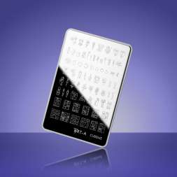 Пластина для стемпинга Art-A MAX CUBISME