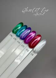 Гель-лак ROYAL Кошачий глаз "GLASS CAT EYE" №03