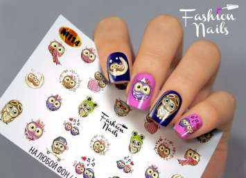 Fashion Nails Слайдер-дизайн METALLIC № 114