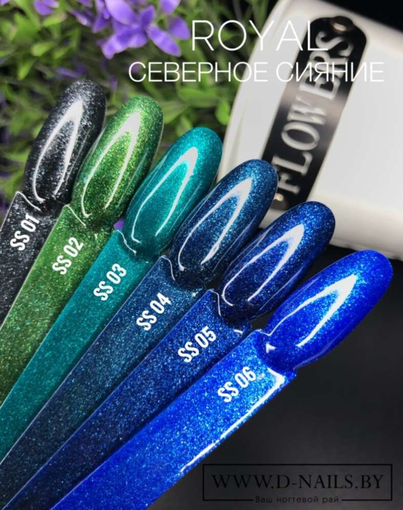 SS01 Гель-лак ROYAL Северное сияние 10 ml  