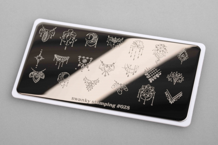 Пластина для стемпинга Swanky Stamping 28