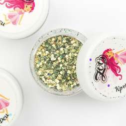 1404 Шестигранники микс "Крылья феи"         