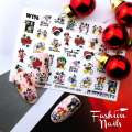 Fashion Nails Слайдер-дизайн WHITE № 136
