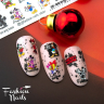 Fashion Nails Слайдер-дизайн WHITE № 136