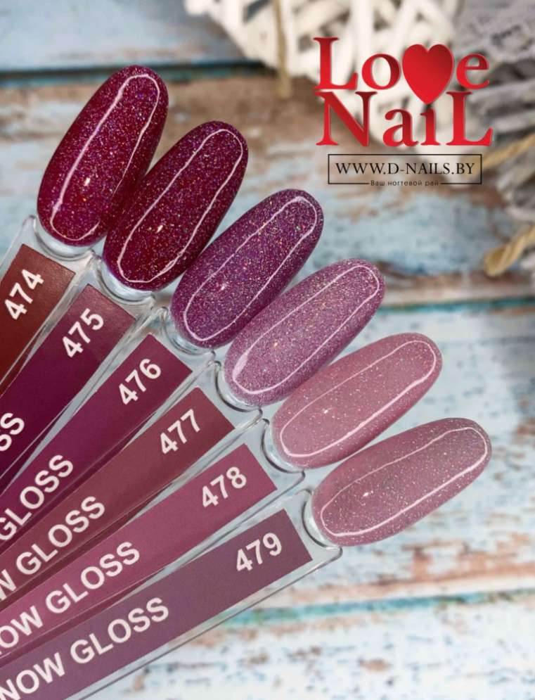 475 LOVE NAIL ГЕЛЬ ЛАК класса Premium              