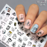 Fashion Nails Слайдер-дизайн GALAXY № 73