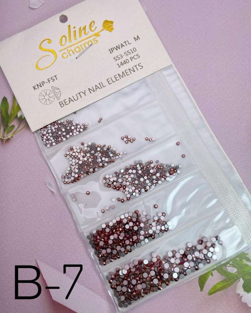 Стразы "Soline Charms" B-7 1440 шт