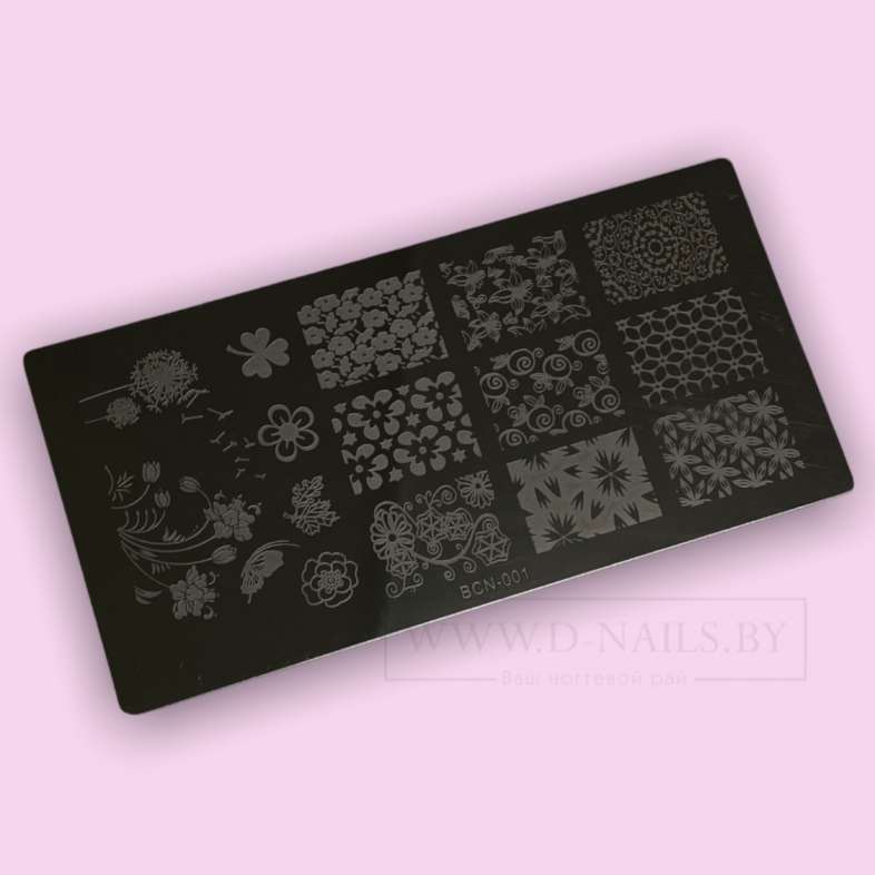 Пластина для стемпинга BCN-001