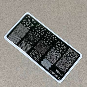 Пластина для стемпинга Texture 01