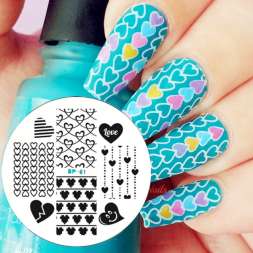 Диск для стемпинга круглый №AP-61