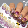 Fashion Nails Слайдер-дизайн METALLIC № 130